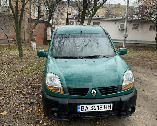 Зеленый Рено Кенгу, объемом двигателя 1.4 л и пробегом 320 тыс. км за 2200 $, фото 1 на Automoto.ua
