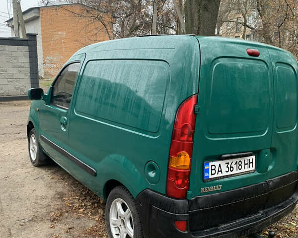 Зеленый Рено Кенгу, объемом двигателя 1.4 л и пробегом 320 тыс. км за 2200 $, фото 2 на Automoto.ua