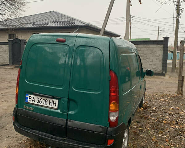 Зеленый Рено Кенгу, объемом двигателя 1.4 л и пробегом 320 тыс. км за 2200 $, фото 3 на Automoto.ua