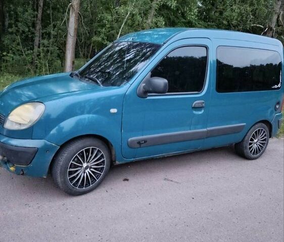 Зелений Рено Кєнгу, об'ємом двигуна 1.4 л та пробігом 243 тис. км за 3400 $, фото 1 на Automoto.ua