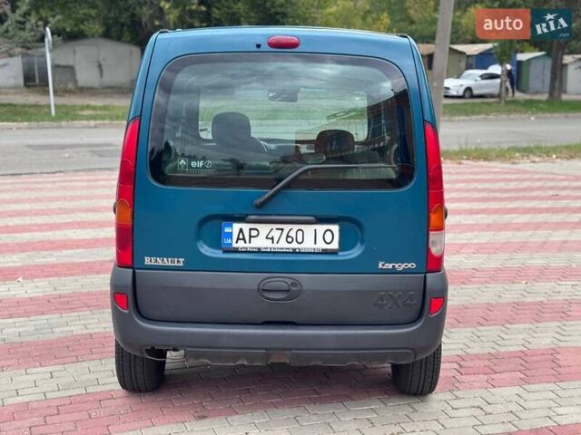 Зеленый Рено Кенгу, объемом двигателя 1.6 л и пробегом 250 тыс. км за 3650 $, фото 6 на Automoto.ua