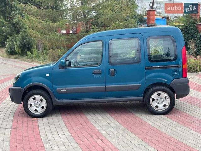 Зеленый Рено Кенгу, объемом двигателя 1.6 л и пробегом 250 тыс. км за 3650 $, фото 3 на Automoto.ua