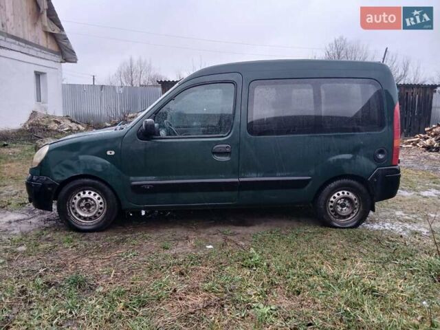 Зелений Рено Кєнгу, об'ємом двигуна 1.39 л та пробігом 412 тис. км за 2800 $, фото 2 на Automoto.ua