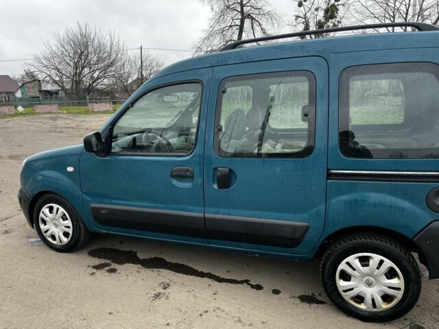 Зеленый Рено Кенгу, объемом двигателя 1.5 л и пробегом 170 тыс. км за 2603 $, фото 1 на Automoto.ua