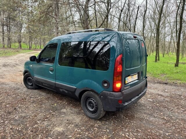 Зеленый Рено Кенгу, объемом двигателя 1.5 л и пробегом 459 тыс. км за 2999 $, фото 2 на Automoto.ua