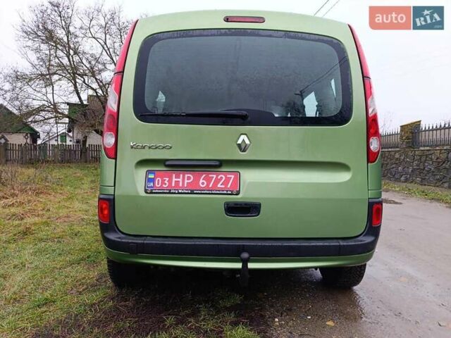 Зелений Рено Кєнгу, об'ємом двигуна 1.6 л та пробігом 223 тис. км за 6999 $, фото 2 на Automoto.ua