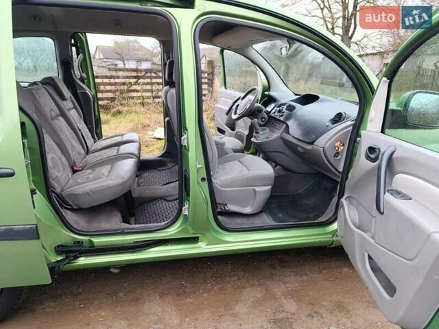 Зелений Рено Кєнгу, об'ємом двигуна 1.6 л та пробігом 223 тис. км за 6999 $, фото 11 на Automoto.ua