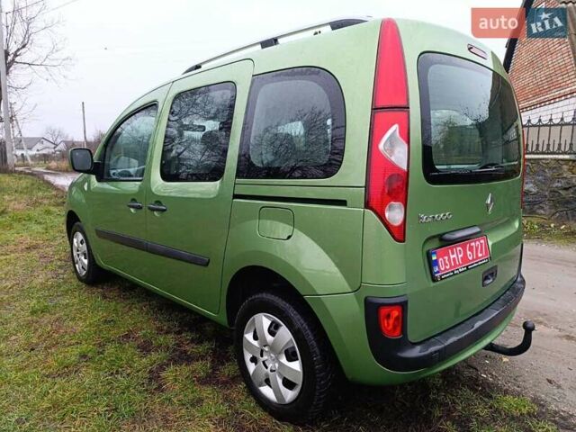 Зелений Рено Кєнгу, об'ємом двигуна 1.6 л та пробігом 223 тис. км за 6999 $, фото 1 на Automoto.ua