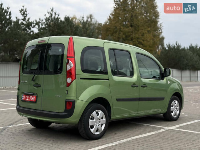 Зеленый Рено Кенгу, объемом двигателя 1.5 л и пробегом 220 тыс. км за 7600 $, фото 6 на Automoto.ua