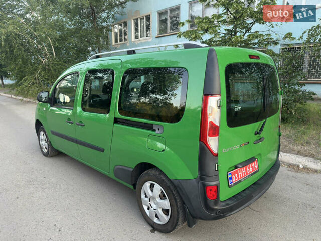 Зеленый Рено Кенгу, объемом двигателя 1.5 л и пробегом 162 тыс. км за 12499 $, фото 3 на Automoto.ua