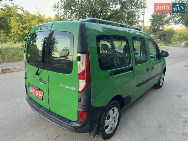 Зеленый Рено Кенгу, объемом двигателя 1.5 л и пробегом 162 тыс. км за 12499 $, фото 2 на Automoto.ua