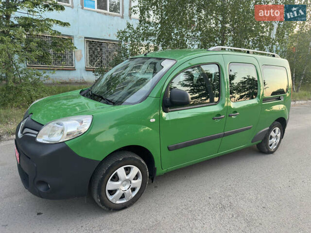 Зеленый Рено Кенгу, объемом двигателя 1.5 л и пробегом 162 тыс. км за 12499 $, фото 4 на Automoto.ua