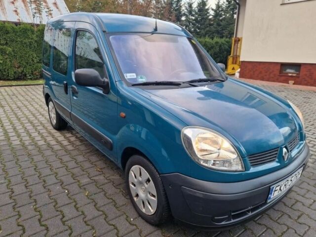 Зеленый Рено Кенгу, объемом двигателя 1.5 л и пробегом 200 тыс. км за 1100 $, фото 1 на Automoto.ua