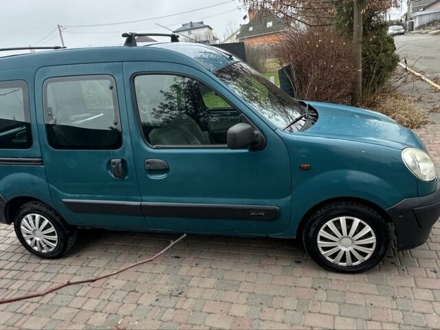 Зеленый Рено Кенгу, объемом двигателя 1.4 л и пробегом 240 тыс. км за 3000 $, фото 3 на Automoto.ua