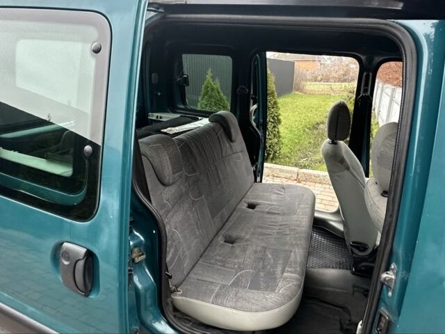 Зеленый Рено Кенгу, объемом двигателя 1.4 л и пробегом 240 тыс. км за 3000 $, фото 12 на Automoto.ua