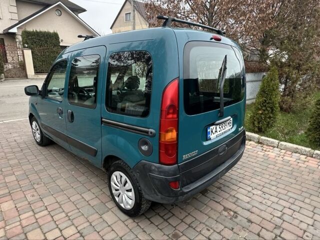 Зеленый Рено Кенгу, объемом двигателя 1.4 л и пробегом 240 тыс. км за 3000 $, фото 23 на Automoto.ua