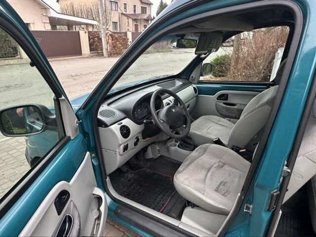 Зеленый Рено Кенгу, объемом двигателя 1.4 л и пробегом 240 тыс. км за 3000 $, фото 8 на Automoto.ua