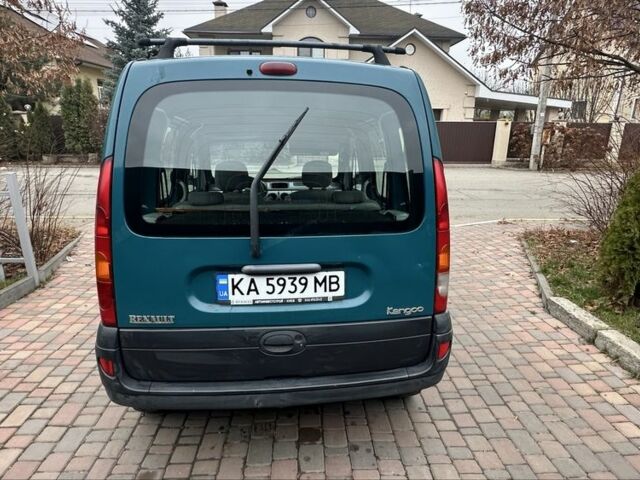 Зеленый Рено Кенгу, объемом двигателя 1.4 л и пробегом 240 тыс. км за 3000 $, фото 5 на Automoto.ua