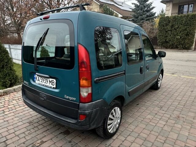 Зеленый Рено Кенгу, объемом двигателя 1.4 л и пробегом 240 тыс. км за 3000 $, фото 4 на Automoto.ua