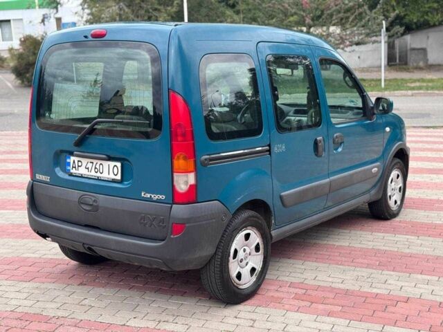 Зеленый Рено Кенгу, объемом двигателя 1.6 л и пробегом 250 тыс. км за 3650 $, фото 7 на Automoto.ua