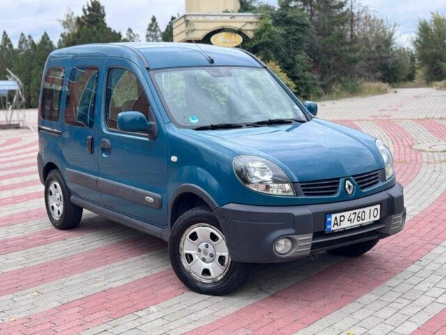Зеленый Рено Кенгу, объемом двигателя 1.6 л и пробегом 250 тыс. км за 3650 $, фото 2 на Automoto.ua