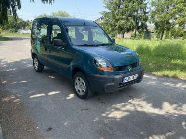 Зеленый Рено Кенгу, объемом двигателя 1.9 л и пробегом 215 тыс. км за 3712 $, фото 3 на Automoto.ua