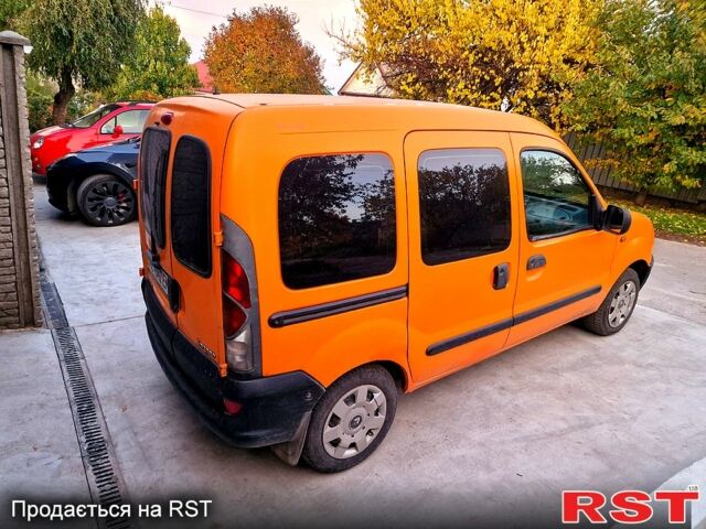 Оранжевый Рено Кенгу, объемом двигателя 1.9 л и пробегом 290 тыс. км за 2300 $, фото 2 на Automoto.ua