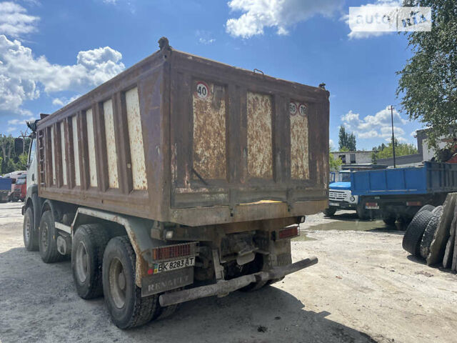 Белый Рено Керакс, объемом двигателя 11.2 л и пробегом 450 тыс. км за 31000 $, фото 4 на Automoto.ua