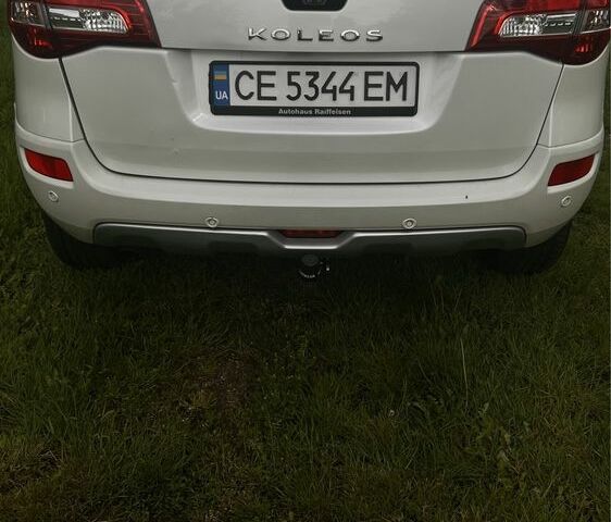 Білий Рено Колеос, об'ємом двигуна 2 л та пробігом 193 тис. км за 10870 $, фото 3 на Automoto.ua