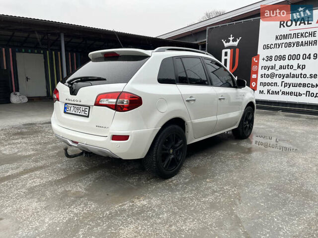 Білий Рено Колеос, об'ємом двигуна 2 л та пробігом 253 тис. км за 8700 $, фото 5 на Automoto.ua