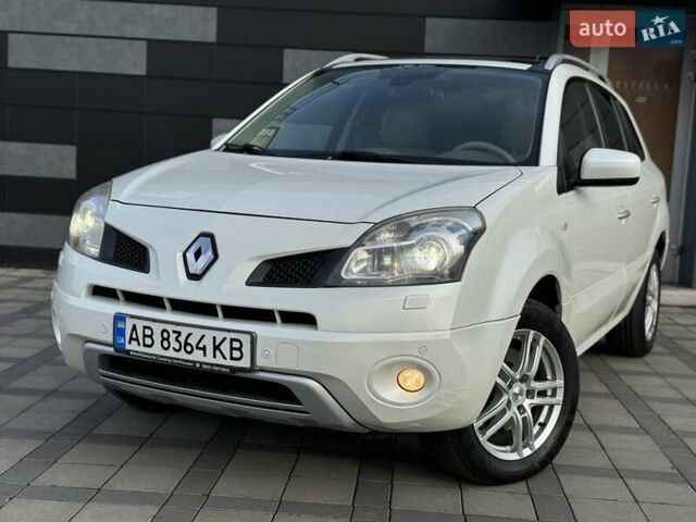 Белый Рено Колеос, объемом двигателя 2 л и пробегом 225 тыс. км за 9800 $, фото 5 на Automoto.ua