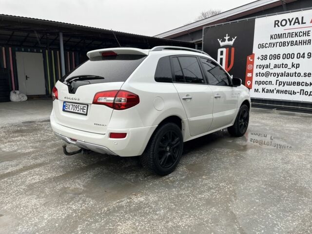 Белый Рено Колеос, объемом двигателя 2 л и пробегом 253 тыс. км за 8700 $, фото 5 на Automoto.ua