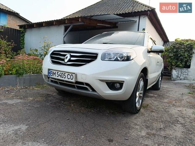 Белый Рено Колеос, объемом двигателя 2 л и пробегом 220 тыс. км за 10900 $, фото 8 на Automoto.ua