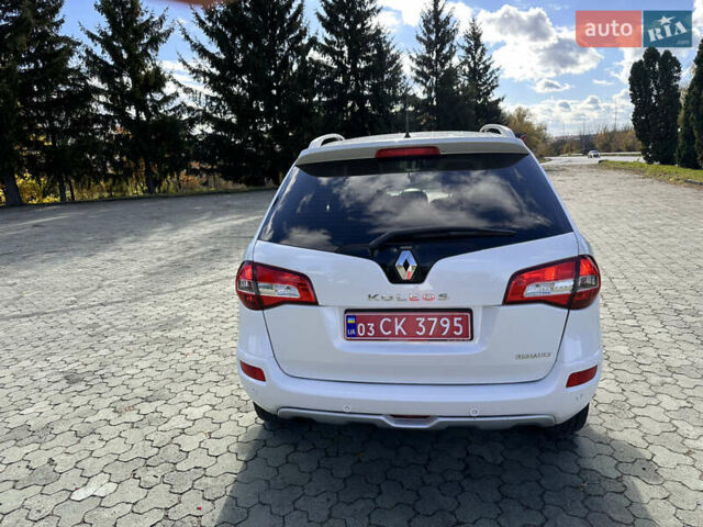 Белый Рено Колеос, объемом двигателя 2 л и пробегом 167 тыс. км за 9700 $, фото 7 на Automoto.ua