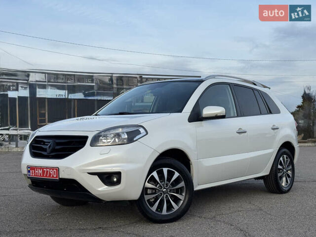 Белый Рено Колеос, объемом двигателя 2 л и пробегом 226 тыс. км за 12500 $, фото 1 на Automoto.ua