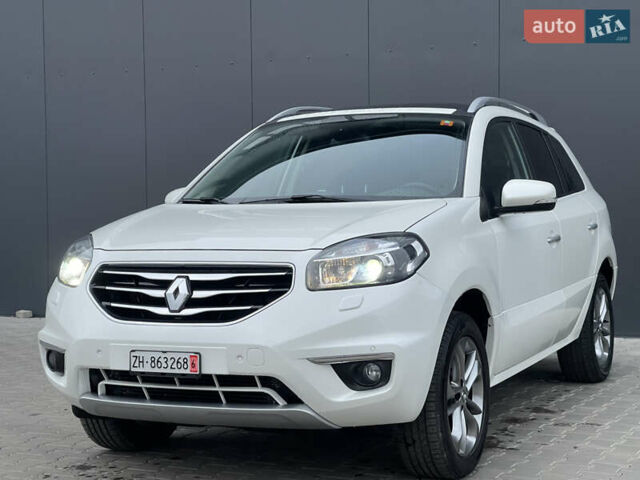 Белый Рено Колеос, объемом двигателя 2 л и пробегом 131 тыс. км за 13800 $, фото 3 на Automoto.ua