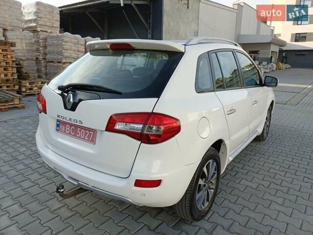 Білий Рено Колеос, об'ємом двигуна 2 л та пробігом 187 тис. км за 11899 $, фото 6 на Automoto.ua
