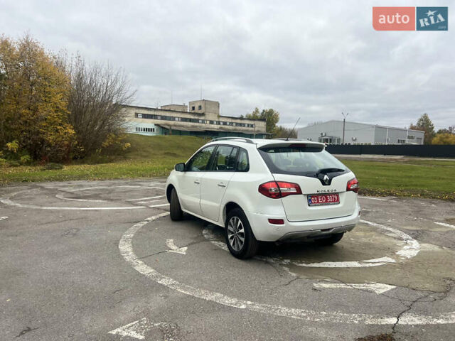 Рено Колеос 2013 в Конотопе на Automoto.ua Белый Рено Колеос, объемом двигателя 2 л и пробегом 254 тыс. км за 11700 $, фото 10 на Automoto.ua