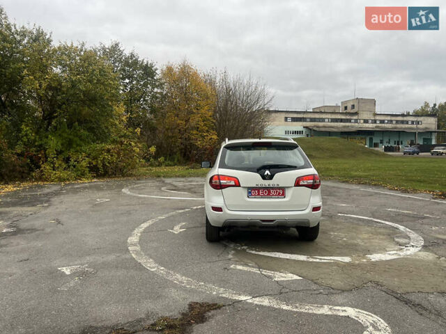 Рено Колеос 2013 в Конотопе на Automoto.ua Белый Рено Колеос, объемом двигателя 2 л и пробегом 254 тыс. км за 11700 $, фото 9 на Automoto.ua