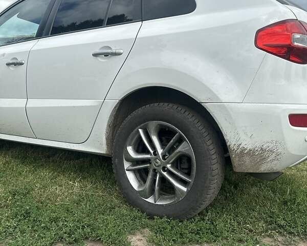 Белый Рено Колеос, объемом двигателя 2 л и пробегом 260 тыс. км за 11000 $, фото 1 на Automoto.ua