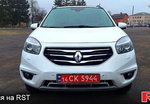 Белый Рено Колеос, объемом двигателя 2 л и пробегом 182 тыс. км за 13300 $, фото 1 на Automoto.ua