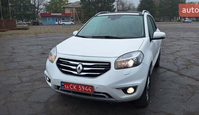 Белый Рено Колеос, объемом двигателя 2 л и пробегом 182 тыс. км за 13300 $, фото 95 на Automoto.ua