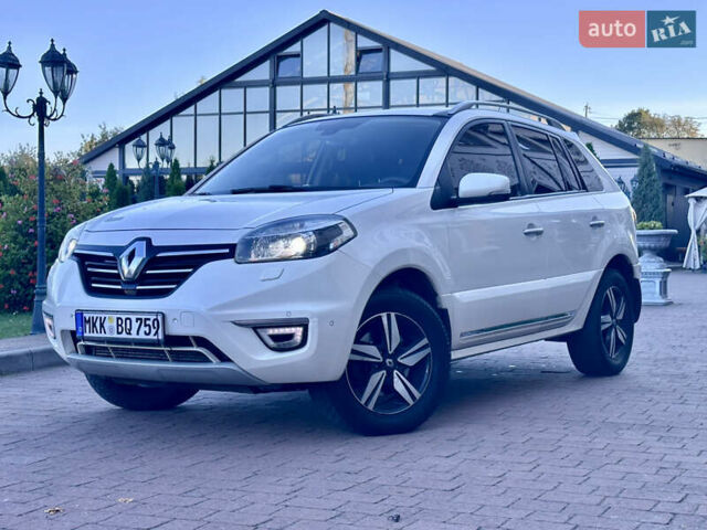 Білий Рено Колеос, об'ємом двигуна 2 л та пробігом 183 тис. км за 12950 $, фото 23 на Automoto.ua