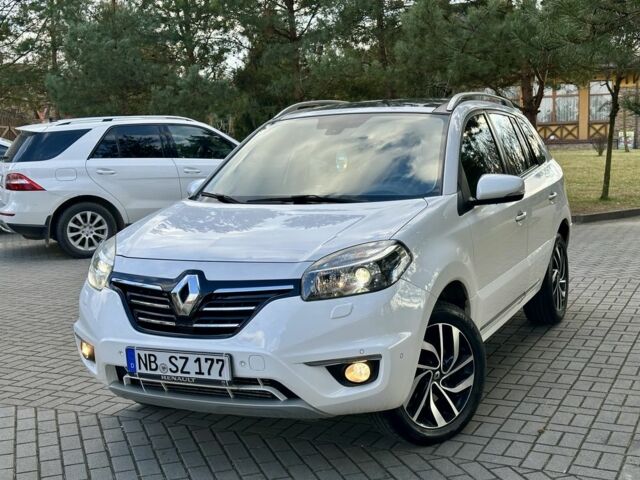 Белый Рено Колеос, объемом двигателя 2 л и пробегом 191 тыс. км за 13950 $, фото 4 на Automoto.ua