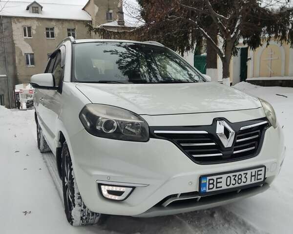 Белый Рено Колеос, объемом двигателя 2 л и пробегом 373 тыс. км за 14500 $, фото 41 на Automoto.ua