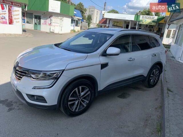 Белый Рено Колеос, объемом двигателя 2 л и пробегом 202 тыс. км за 17999 $, фото 1 на Automoto.ua