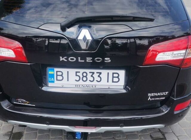 Чорний Рено Колеос, об'ємом двигуна 2 л та пробігом 303 тис. км за 6500 $, фото 7 на Automoto.ua