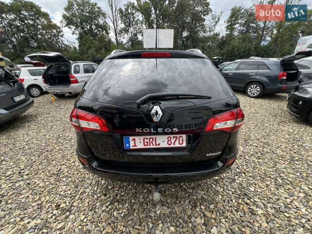 Черный Рено Колеос, объемом двигателя 2 л и пробегом 223 тыс. км за 8999 $, фото 4 на Automoto.ua