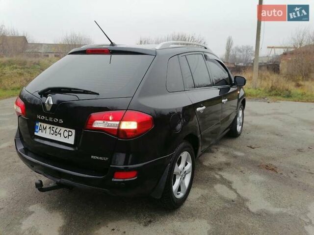 Черный Рено Колеос, объемом двигателя 2.5 л и пробегом 240 тыс. км за 6700 $, фото 6 на Automoto.ua
