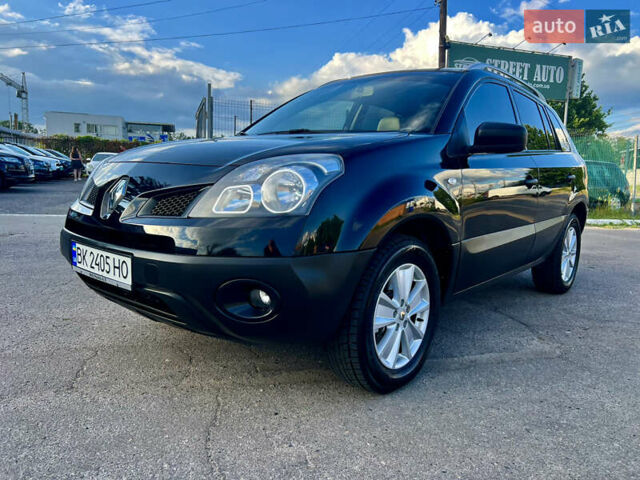 Черный Рено Колеос, объемом двигателя 2 л и пробегом 232 тыс. км за 8999 $, фото 3 на Automoto.ua